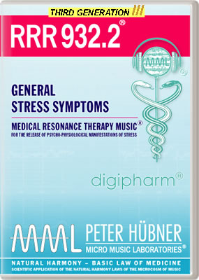 Peter Hübner - Medical Resonance Therapy Music<sup>®</sup> - RRR 932 General Stress Symptoms No. 2