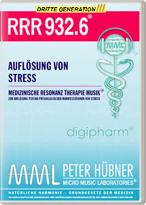 Peter Hübner - Medizinische Resonanz Therapie Musik<sup>®</sup> - RRR 932 Auflösung von Stress Nr. 6