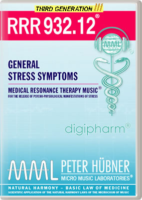 Peter Hübner - Medical Resonance Therapy Music<sup>®</sup> - RRR 932 General Stress Symptoms No. 12