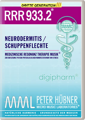 Peter Hübner - Medizinische Resonanz Therapie Musik<sup>®</sup> - RRR 933 Neurodermitis / Schuppenflechte Nr. 2