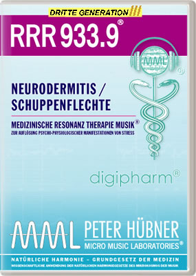 Peter Hübner - Medizinische Resonanz Therapie Musik<sup>®</sup> - RRR 933 Neurodermitis / Schuppenflechte Nr. 9