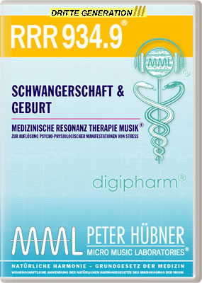 Peter Hübner - Medizinische Resonanz Therapie Musik<sup>®</sup> - RRR 934 Schwangerschaft & Geburt Nr. 9
