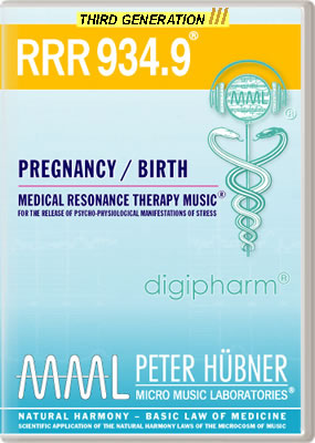 Peter Hübner - Medical Resonance Therapy Music<sup>®</sup> - RRR 934 Pregnancy & Birth No. 9