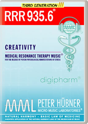 Peter Hübner - Medical Resonance Therapy Music<sup>®</sup> - RRR 935 Creativity No. 6