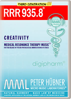 Peter Hübner - Medical Resonance Therapy Music<sup>®</sup> - RRR 935 Creativity No. 8