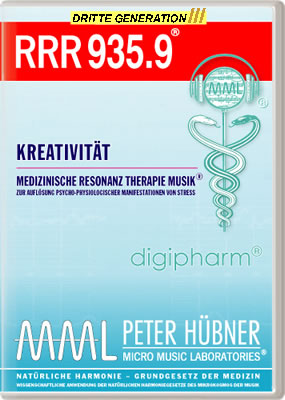 Peter Hübner - Medizinische Resonanz Therapie Musik<sup>®</sup> - RRR 935 Kreativität Nr. 9