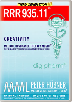 Peter Hübner - Medical Resonance Therapy Music<sup>®</sup> - RRR 935 Creativity No. 11
