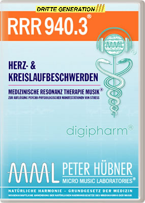 Peter Hübner - Medizinische Resonanz Therapie Musik<sup>®</sup> - RRR 940 Herz- und Kreislaufstörungen Nr. 3