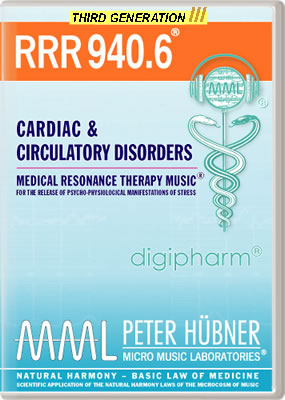 Peter Hübner - Medical Resonance Therapy Music<sup>®</sup> - RRR 940 Cardiac & Circulatory Disorders No. 6