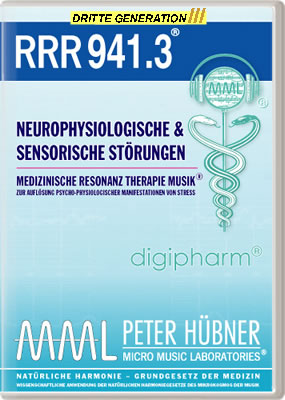Peter Hübner - Medizinische Resonanz Therapie Musik<sup>®</sup> - RRR 941 Neurophysiologische & sensorische Störungen Nr. 3