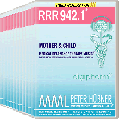 Peter Hübner - Medical Resonance Therapy Music<sup>®</sup> - RRR 942 Mother & Child No. 1-12