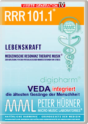 Peter Hübner - Medizinische Resonanz Therapie Musik<sup>®</sup> - RRR 101 Lebenskraft Nr. 1