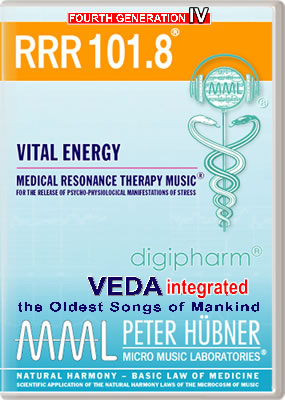 Peter Hübner - Medical Resonance Therapy Music<sup>®</sup> - RRR 101 Vital Energy No. 8