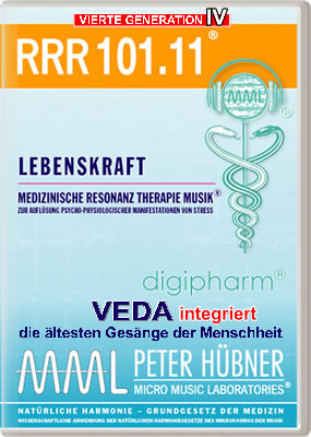 Peter Hübner - Medizinische Resonanz Therapie Musik<sup>®</sup> - RRR 101 Lebenskraft Nr. 11