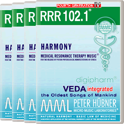 Peter Hübner - Medical Resonance Therapy Music<sup>®</sup> - RRR 102 Harmony No. 1-4