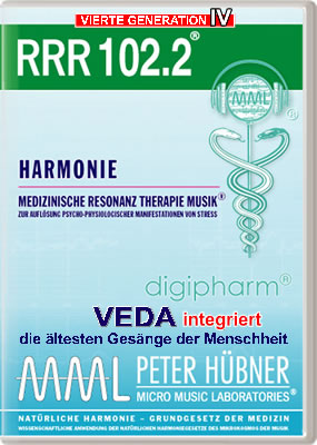 Peter Hübner - Medizinische Resonanz Therapie Musik<sup>®</sup> - RRR 102 Harmonie Nr. 2