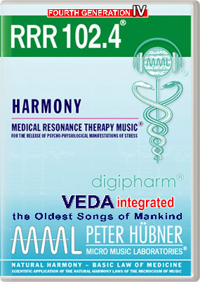 Peter Hübner - Medical Resonance Therapy Music<sup>®</sup> - RRR 102 Harmony No. 4