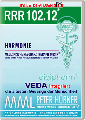 Peter Hübner - Medizinische Resonanz Therapie Musik<sup>®</sup> - RRR 102 Harmonie Nr. 12