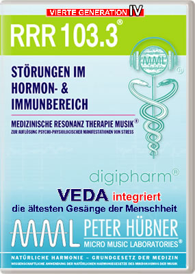 Peter Hübner - Medizinische Resonanz Therapie Musik<sup>®</sup> - RRR 103 Störungen im Hormon- & Immunsystem Nr. 3