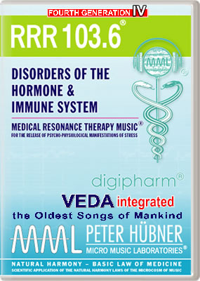Peter Hübner - Medical Resonance Therapy Music<sup>®</sup> - RRR 103 Disorders of the Hormone & Immune System No. 6