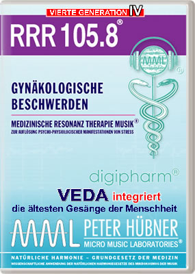 Peter Hübner - Medizinische Resonanz Therapie Musik<sup>®</sup> - RRR 105 Gynäkologische Beschwerden Nr. 8