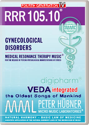 Peter Hübner - Medical Resonance Therapy Music<sup>®</sup> - RRR 105 Gynecological Disorders No. 10