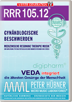 Peter Hübner - Medizinische Resonanz Therapie Musik<sup>®</sup> - RRR 105 Gynäkologische Beschwerden Nr. 12