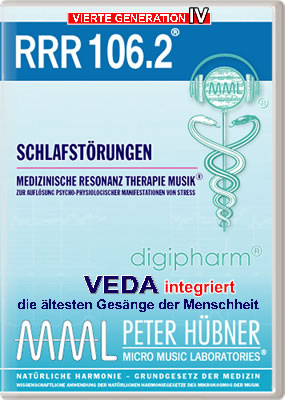 Peter Hübner - Medizinische Resonanz Therapie Musik<sup>®</sup> - RRR 106 Schlafstörungen • Nr. 2