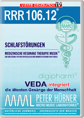 Peter Hübner - Medizinische Resonanz Therapie Musik<sup>®</sup> - RRR 106 Schlafstörungen • Nr. 12