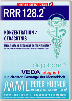 Peter Hübner - Medizinische Resonanz Therapie Musik<sup>®</sup> - RRR 128 Konzentration / Gedächtnis • Nr. 2
