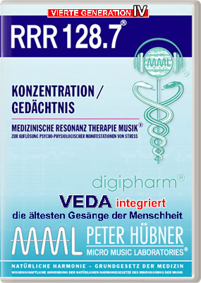 Peter Hübner - Medizinische Resonanz Therapie Musik<sup>®</sup> - RRR 128 Konzentration / Gedächtnis • Nr. 7