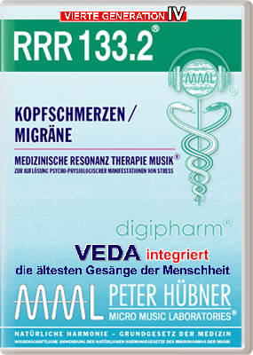 Peter Hübner - Medizinische Resonanz Therapie Musik<sup>®</sup> - RRR 133 Kopfschmerzen / Migräne • Nr. 2