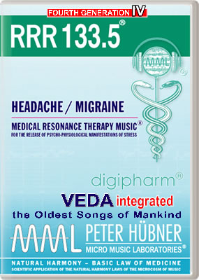 Peter Hübner - Medical Resonance Therapy Music<sup>®</sup> - RRR 133 Headache / Migraine No. 5