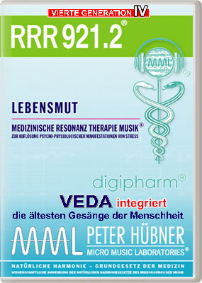 Peter Hübner - Medizinische Resonanz Therapie Musik<sup>®</sup> - RRR 921 Lebensmut • Nr. 2