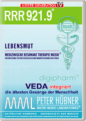 Peter Hübner - Medizinische Resonanz Therapie Musik<sup>®</sup> - RRR 921 Lebensmut • Nr. 9