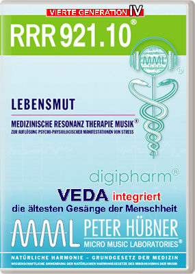 Peter Hübner - Medizinische Resonanz Therapie Musik<sup>®</sup> - RRR 921 Lebensmut • Nr. 10