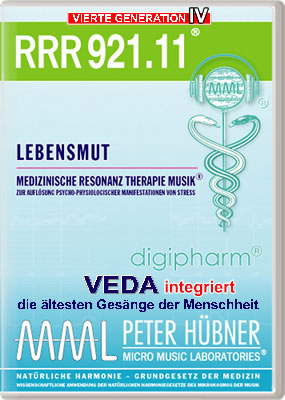 Peter Hübner - Medizinische Resonanz Therapie Musik<sup>®</sup> - RRR 921 Lebensmut • Nr. 11