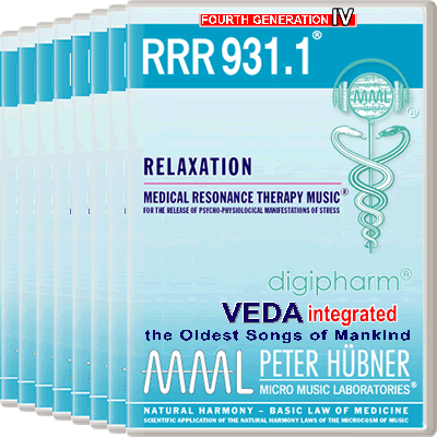 Peter Hübner - Medical Resonance Therapy Music<sup>®</sup> - RRR 931 Relaxation No. 1-8