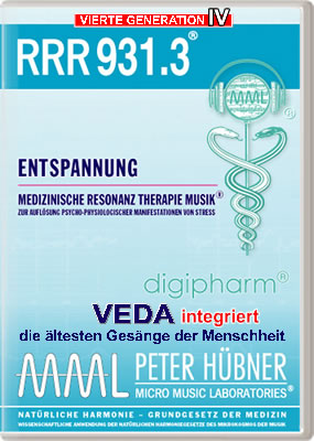 Peter Hübner - Medizinische Resonanz Therapie Musik<sup>®</sup> - RRR 931 Entspannung • Nr. 3