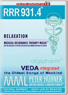 Peter Hübner - Medical Resonance Therapy Music<sup>®</sup> - RRR 931 Relaxation No. 4