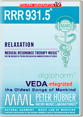 Peter Hübner - Medical Resonance Therapy Music<sup>®</sup> - RRR 931 Relaxation No. 5