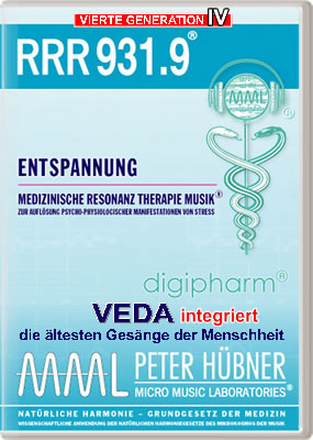Peter Hübner - Medizinische Resonanz Therapie Musik<sup>®</sup> - RRR 931 Entspannung • Nr. 9