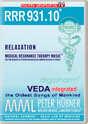 Peter Hübner - Medical Resonance Therapy Music<sup>®</sup> - RRR 931 Relaxation No. 10