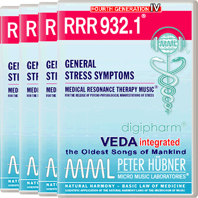 Peter Hübner - Medical Resonance Therapy Music<sup>®</sup> - RRR 932 General Stress Symptoms No. 1-4