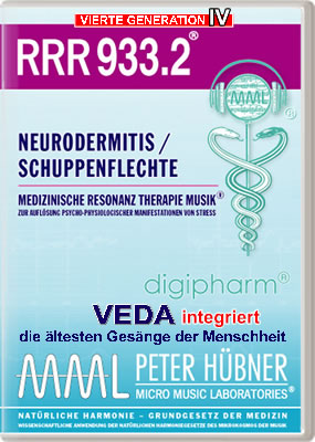 Peter Hübner - Medizinische Resonanz Therapie Musik<sup>®</sup> - RRR 933 Neurodermitis / Schuppenflechte • Nr. 2
