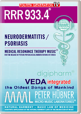Peter Hübner - Medical Resonance Therapy Music<sup>®</sup> - RRR 933 Neurodermatitis / Psoriasis No. 4