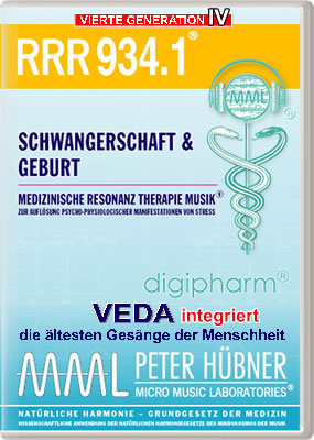Peter Hübner - Medizinische Resonanz Therapie Musik<sup>®</sup> - RRR 934 Schwangerschaft & Geburt Nr. 1
