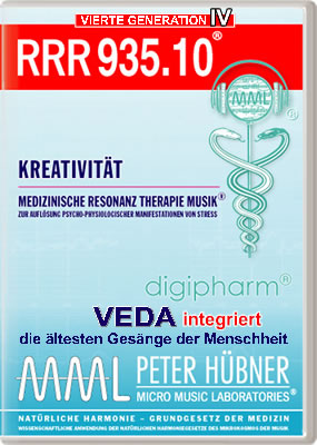 Peter Hübner - Medizinische Resonanz Therapie Musik<sup>®</sup> - RRR 935 Kreativität Nr. 10