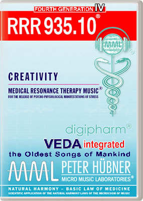 Peter Hübner - Medical Resonance Therapy Music<sup>®</sup> - RRR 935 Creativity No. 10
