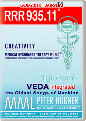 Peter Hübner - Medical Resonance Therapy Music<sup>®</sup> - RRR 935 Creativity No. 11